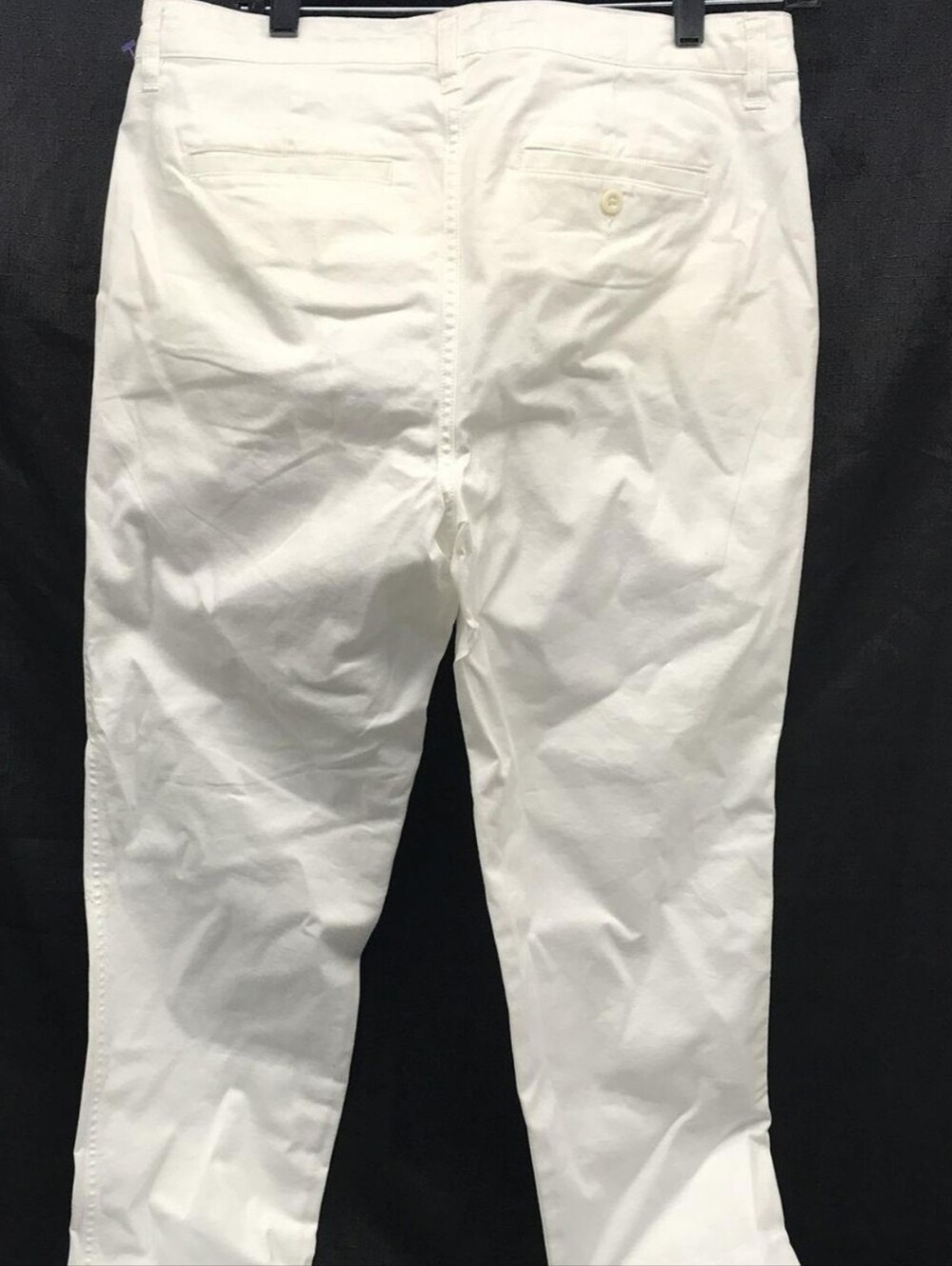 NWT Lauren Ralph Lauren White Twill Chino Pants Size 8 - Picture 4 of 12
